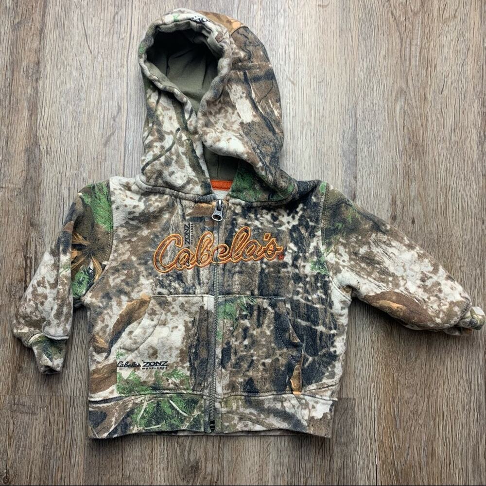 Cabelas Camo 3M Jacket Long Sleeve